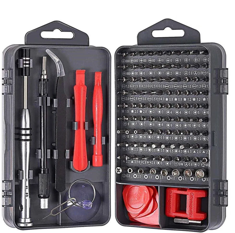 115 in1  Screwdriver Set Magnetic Screwdriver Bit Torx Multi Mobile Phone Repair Tools Kit Electronic Device Hand Tool