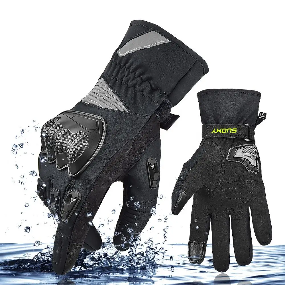 Hot Sale Warm Winter Motorbike Racing Gloves Protection Touch Screen Motorcycle Gloves Riding Motorbike Winter Gloves Waterproof