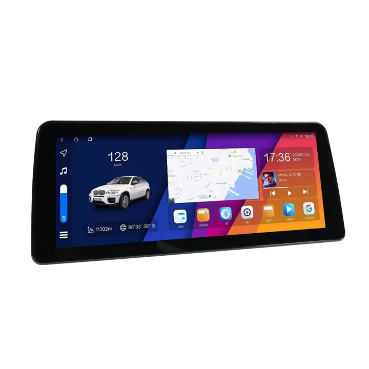 Top Quality 12.3Inch Car Android Touch Screen GPS Stereo Radio Navigation System Audio Auto Electronics Video Car DVD Player