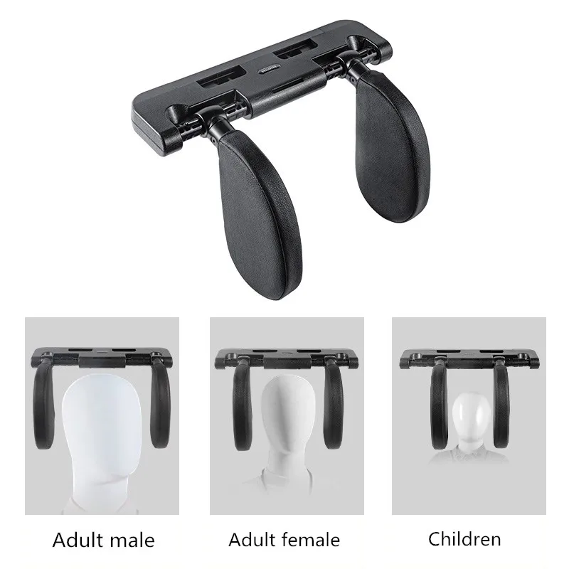 New Design Car Headrest Neck Support Travel Pillow With 180 Degree Adjustable