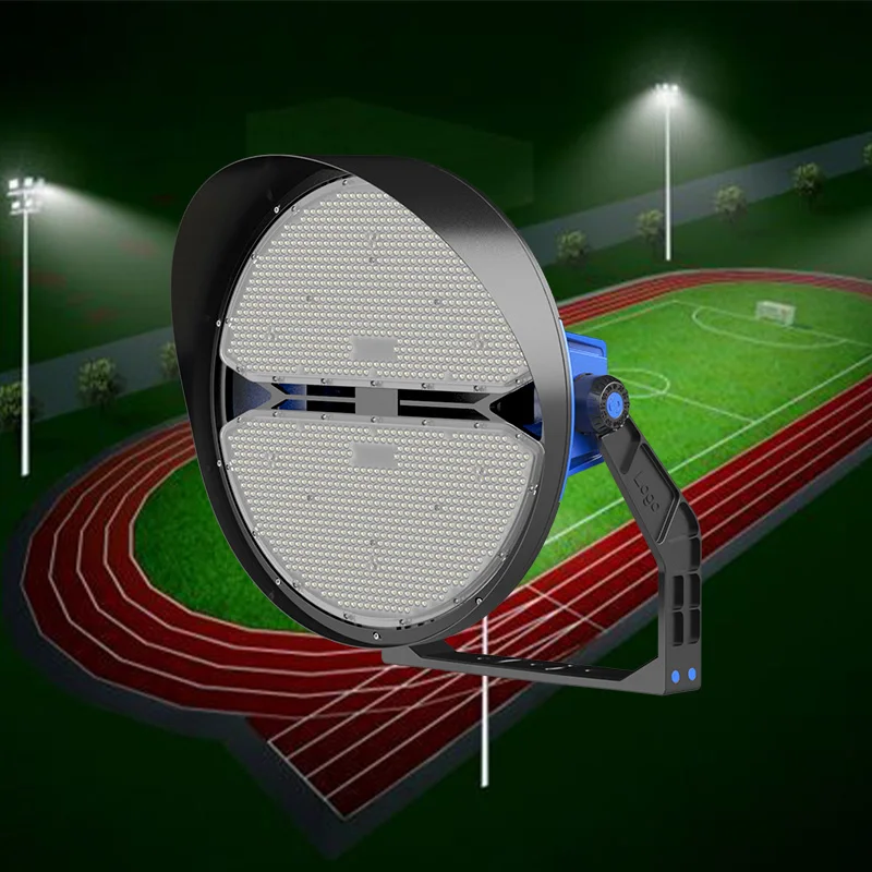 Round Style Intelligent 5 Years Warranty IP66 LED High Mast lamp sports stadium lighting 500w 800w 1000w 1500w flood lamp
