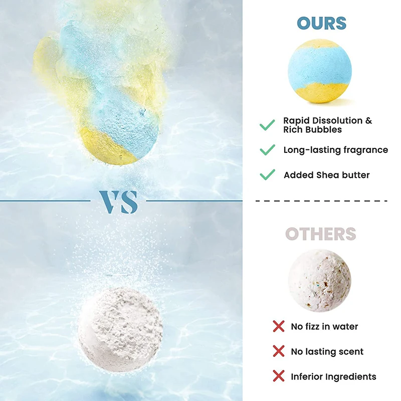 wholesale best-selling suitable for people of all age bath bombs set fizzy bath bomb