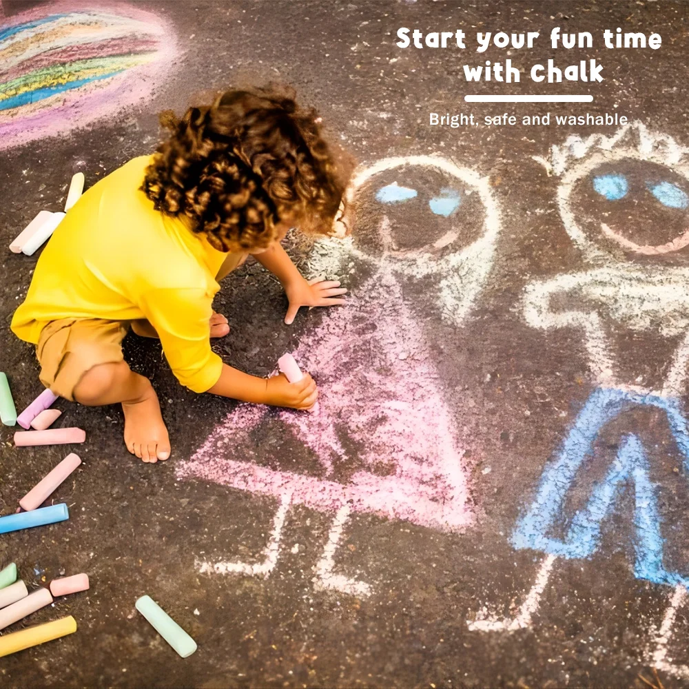 Non-Toxic Jumbo Chalks 36ct