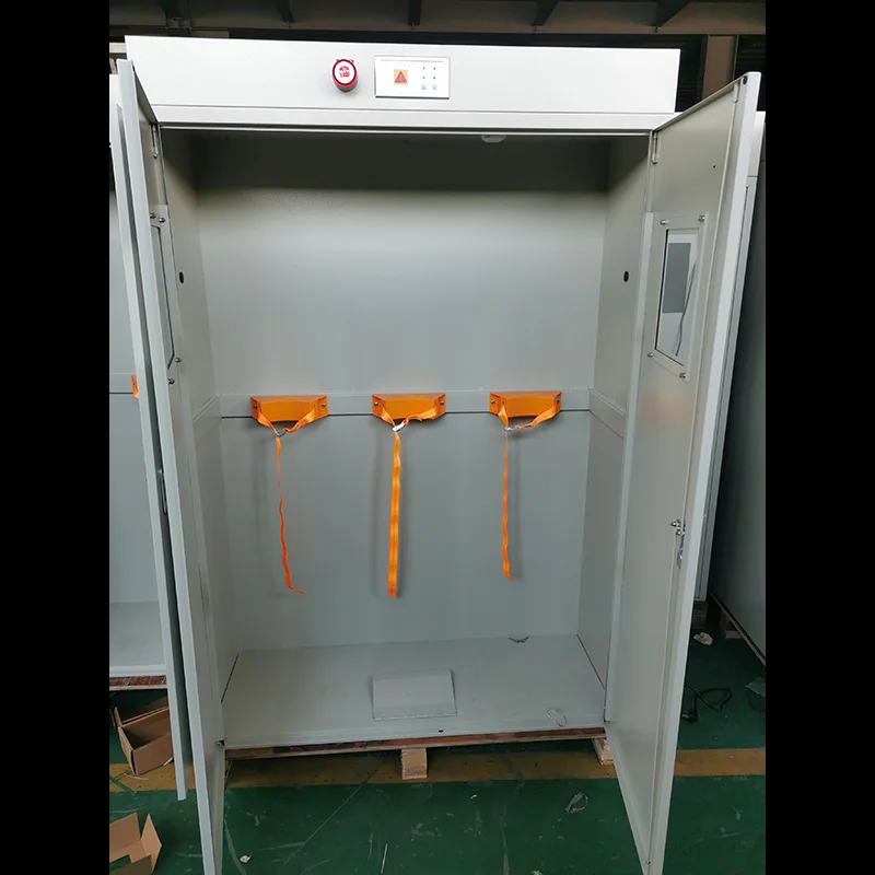 ZOYET Industrial Gas Cylinder storage Cabinet, chemical gas cylinder cabinets for 3 cylinders