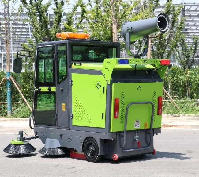 2023YUNKU  professional road sweeper electric  street road china road sweeper supplier