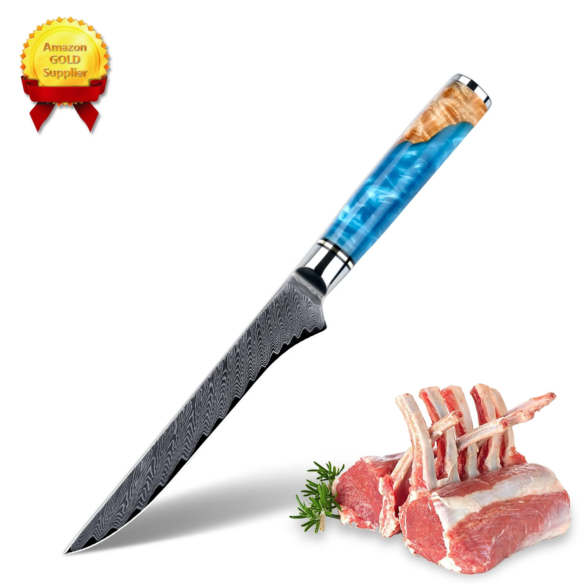 New Arrivals YangJiang damascus kitchen knife kitchen knife damascus knife damascus