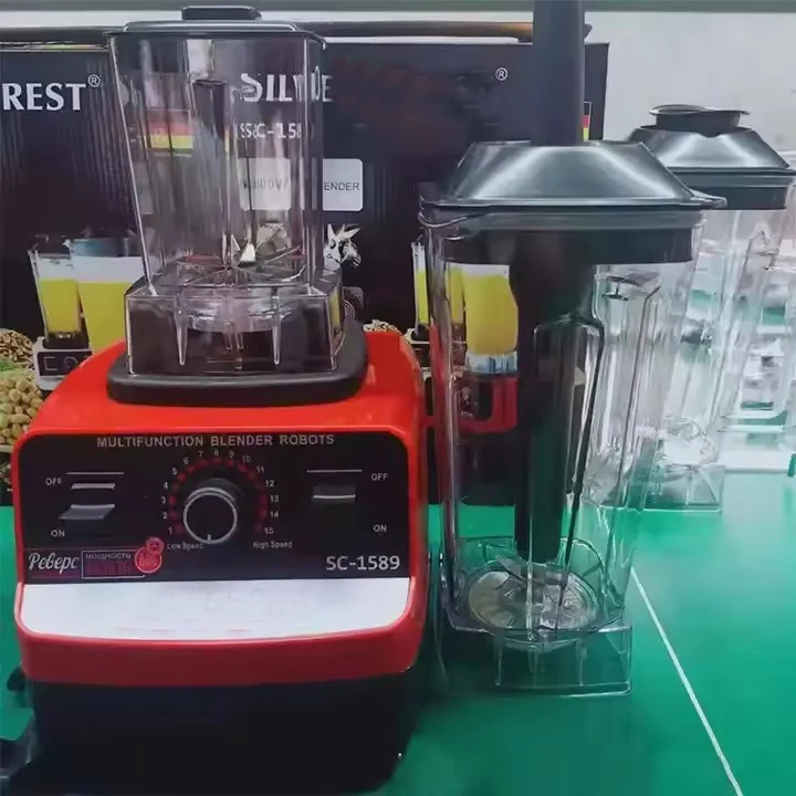 2 in 1 4500w kitchen appliances multifunction high speed ice breaking heavy duty commercial blender mixer