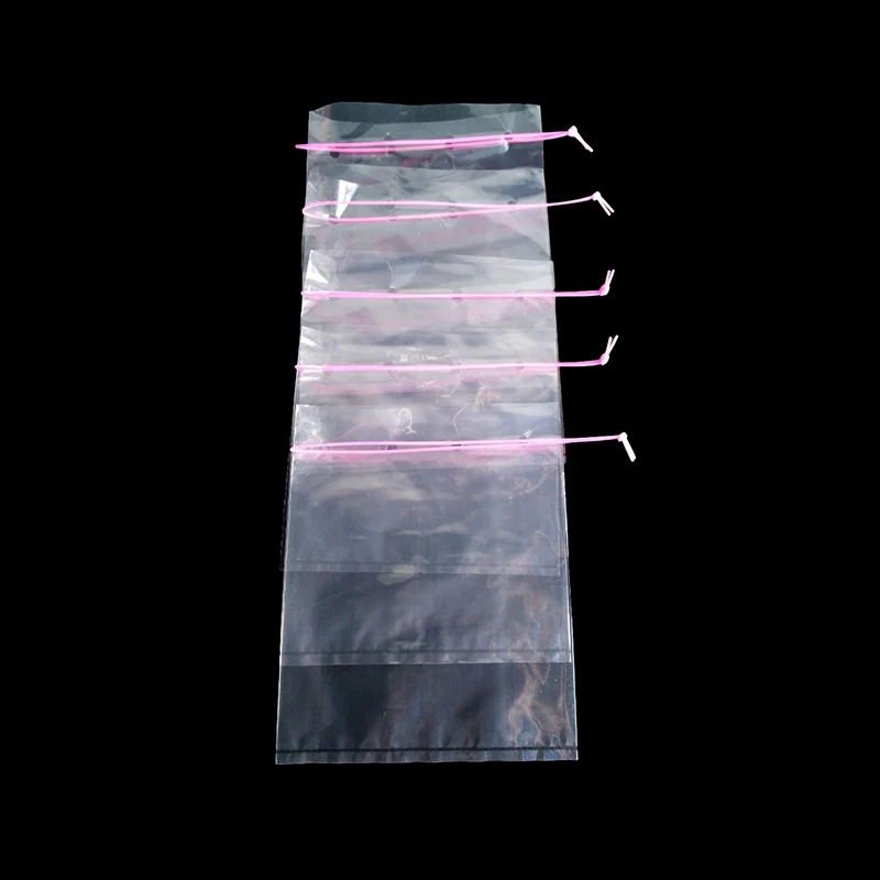 Custom 2020 Hot Selling Items Transparent High Strength Drawstring Goldfish Bags Leakproof Crystal Fish Carrier PE Plastic Bag