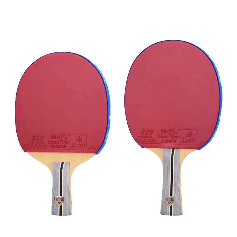 Trail order low MOQ Double fish K9 Table tennis racket Ayous Limba wood pingpong racket