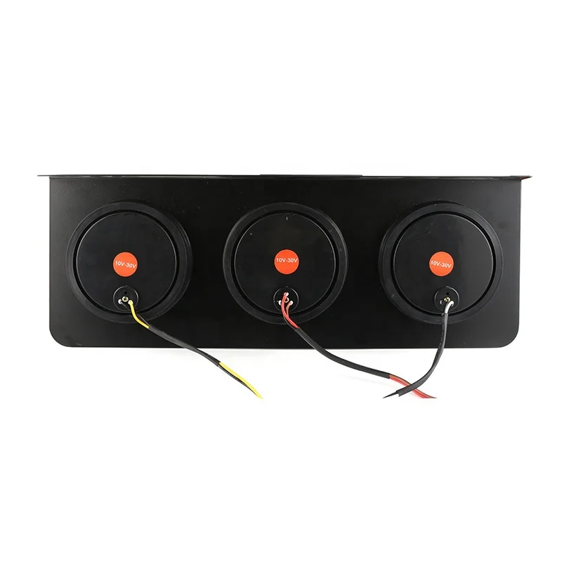 24V Stop Reverse Turn Signal Lights Led Trailer Truck Rear Combination Lamp For Caravan RV Camper Lorry Truck