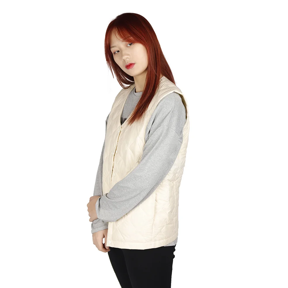 
Latest Design New 2021 Sleeveless Sports Wholesale Ladies Down Vests 