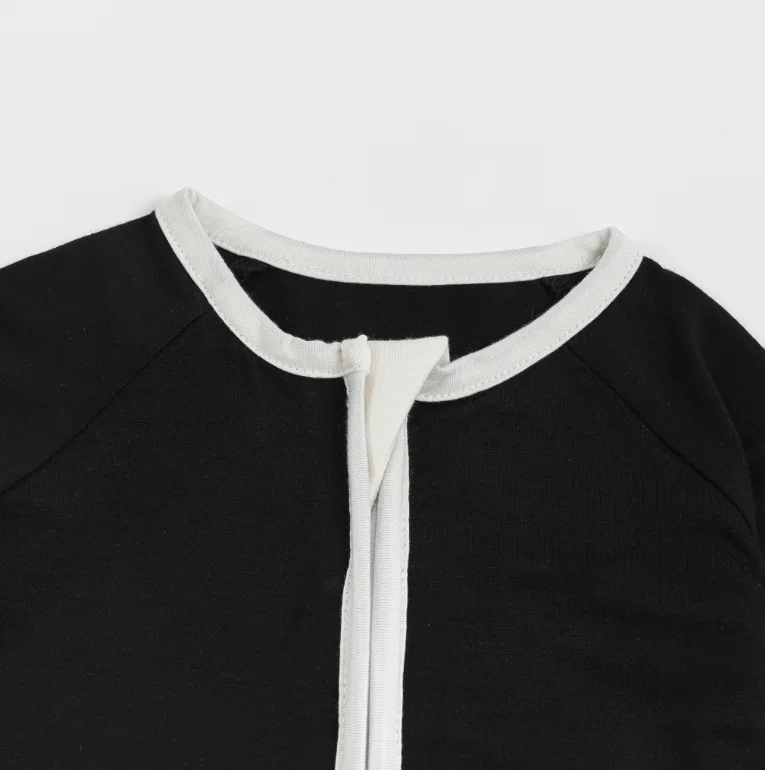 2023 New Baby Kids Cotton Zipper Newborn Sleeper Onesie for Baby Girls Boys Babi Clothes Bamboo Pajamas