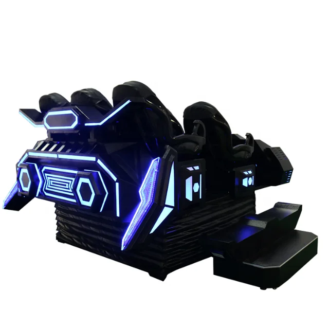 9D VR Chair 6DOF Electric VR Motion Platform Virtual Reality Simulator With 6 Seats 12D Cinema MR Equipment