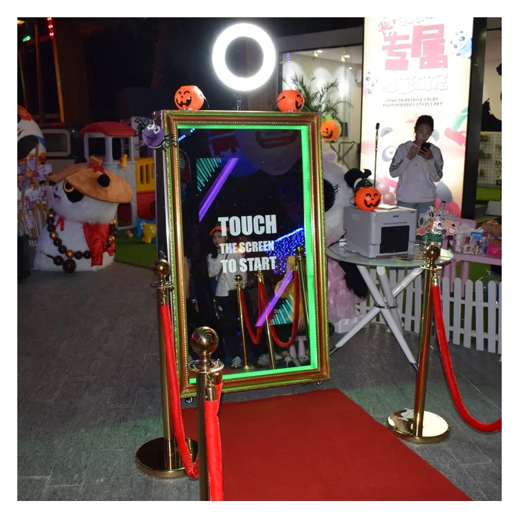 Cheap Price Portable Photobooth Kiosk Machine 2021 Selfie Magic Mirror Photo Booth For Sale