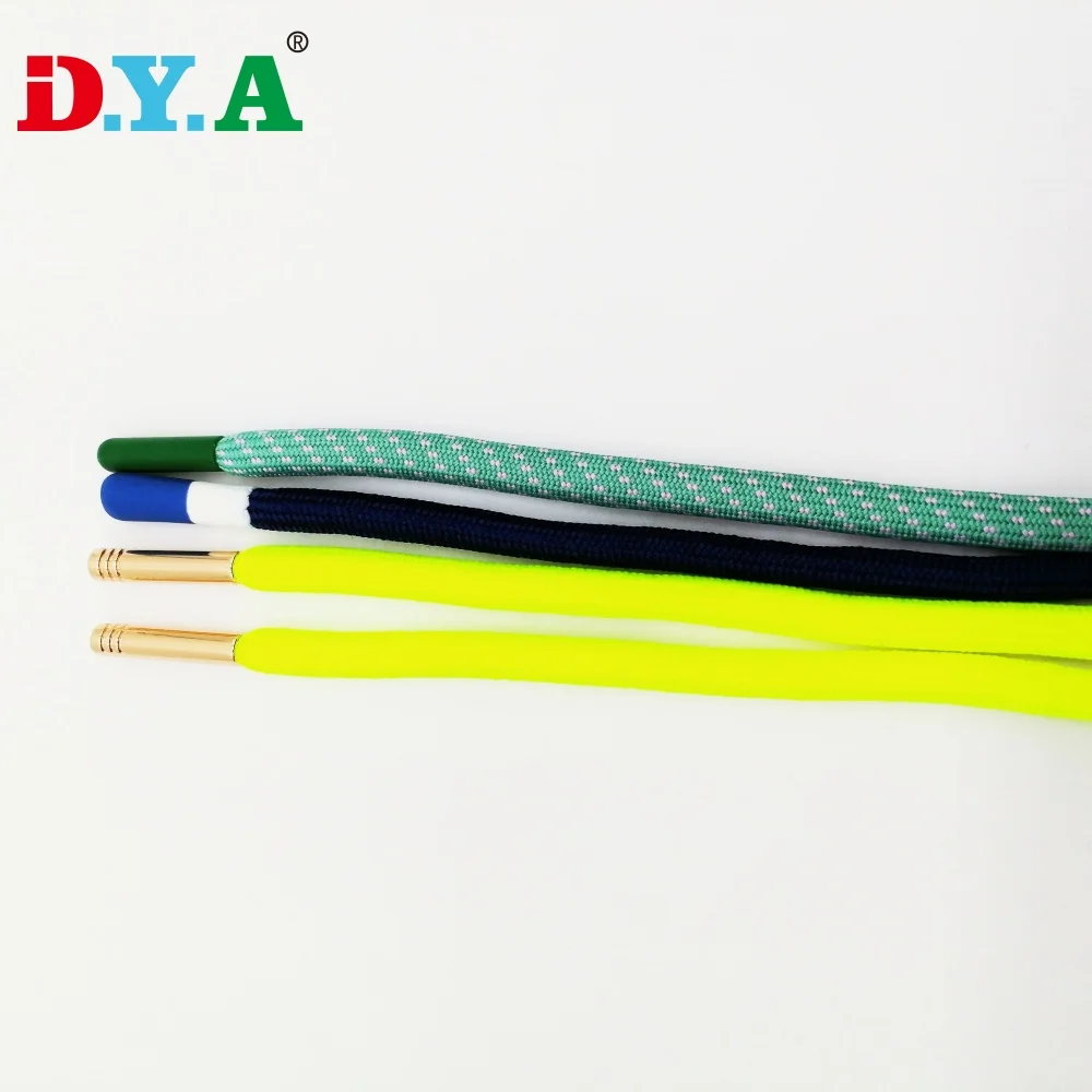 Round Cord Flat Rope Polyester Drawcord Nylon Shoelace For Shoes And Clothing Accessories