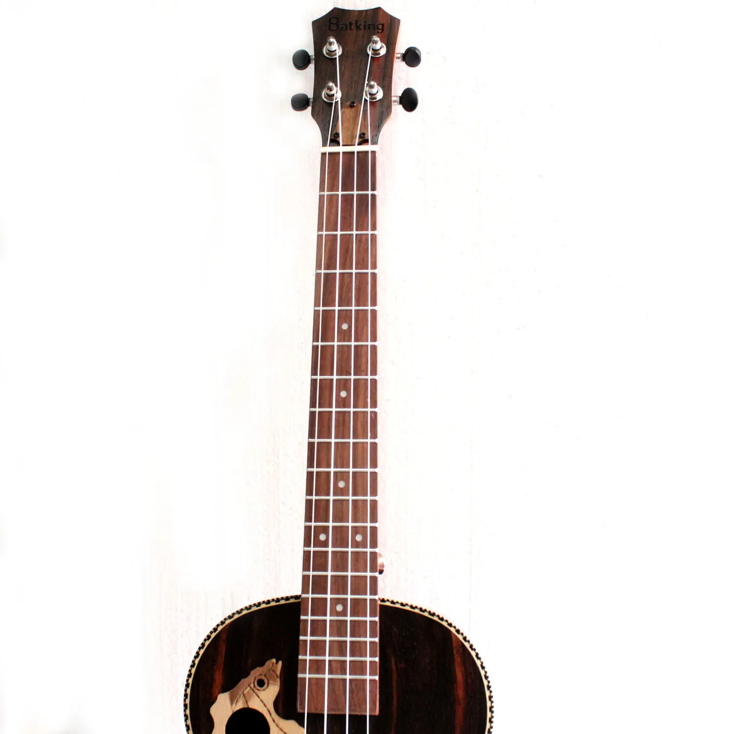 Bulk Wholesale 30 Inch All Blackwood Baritone Acoustic Electric Ukulele With Truss Rod & Gigbag and All Accessories(UB001)