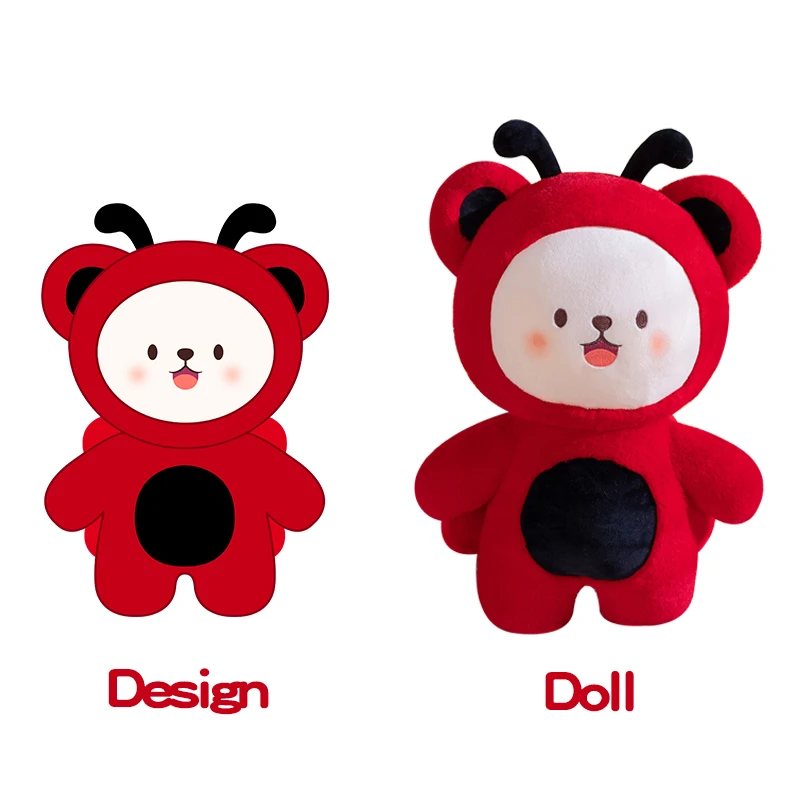 MISS-U Custom original design cute and fluffy animal plush toy lifelike stuffed animals