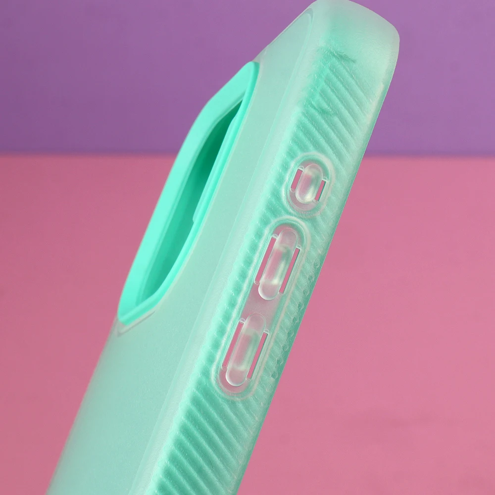 Somostel New Luxury Color Photo Frame Independent Skin Feeling TPU Mobile Phone Case Back Cover for iPhone 15 Pro Max HW SAM