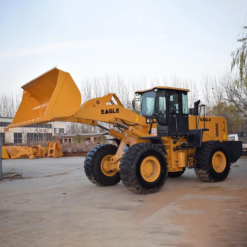 Hot Selling China Top Factory Price Earth Moving Machinery 5ton Articulated Wheel Loader ZL956 3cbm Bucket