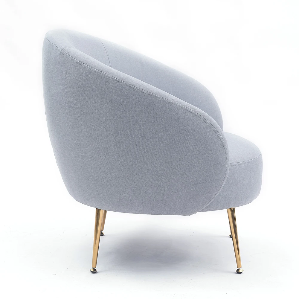 Modern French Style Lounge Leisure Sofa Chair Arm Chair For Hotel Living Room