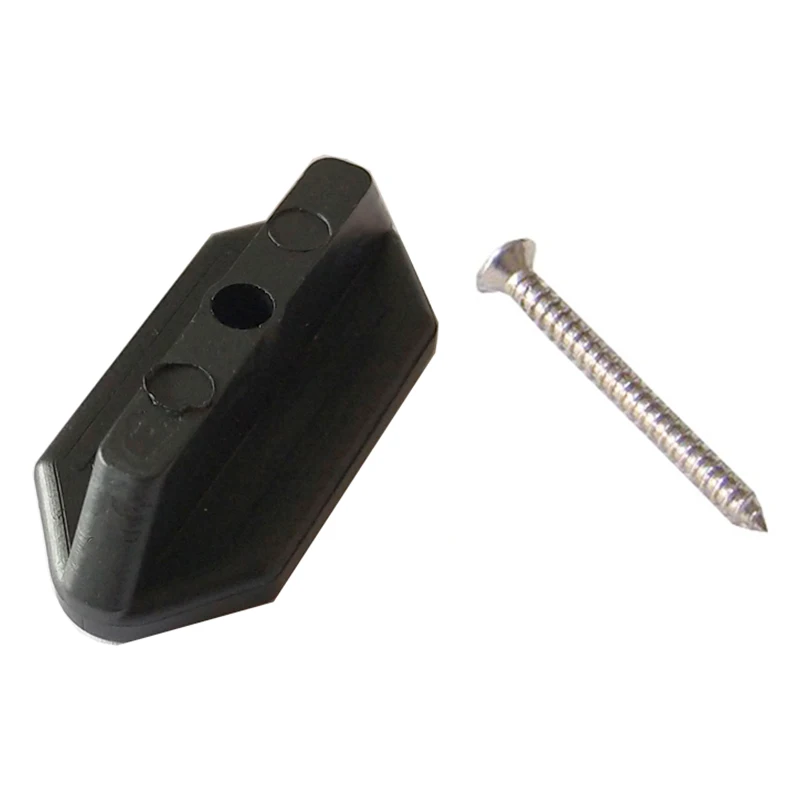 Decking installation accessories fasteners wpc wood composite flooring fixing plastic click lock screws