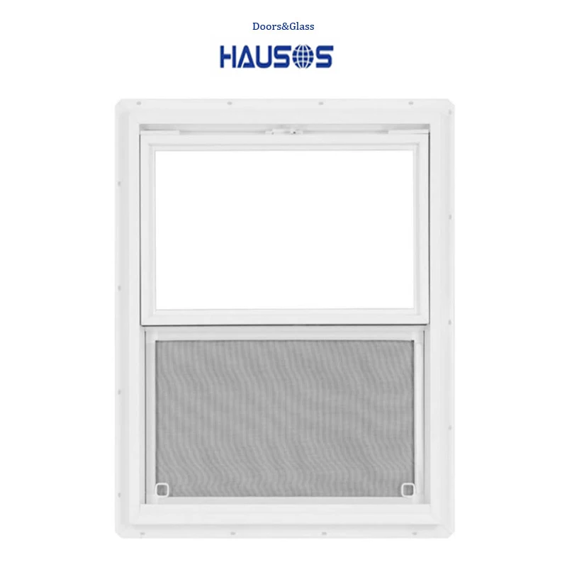 Новая конструкция 23-1/2x29-1/2x3-in белый виниловый одностекленный оконный полуэкран в комплекте