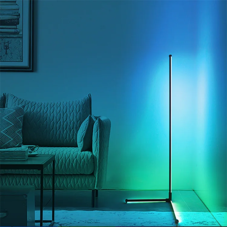 Dream Rgb цвета стоячий свет 7 видов цветов съемный Радиочастотный пульт дистанционного управления Сенсорный контроллер светодиодный Угловой торшер