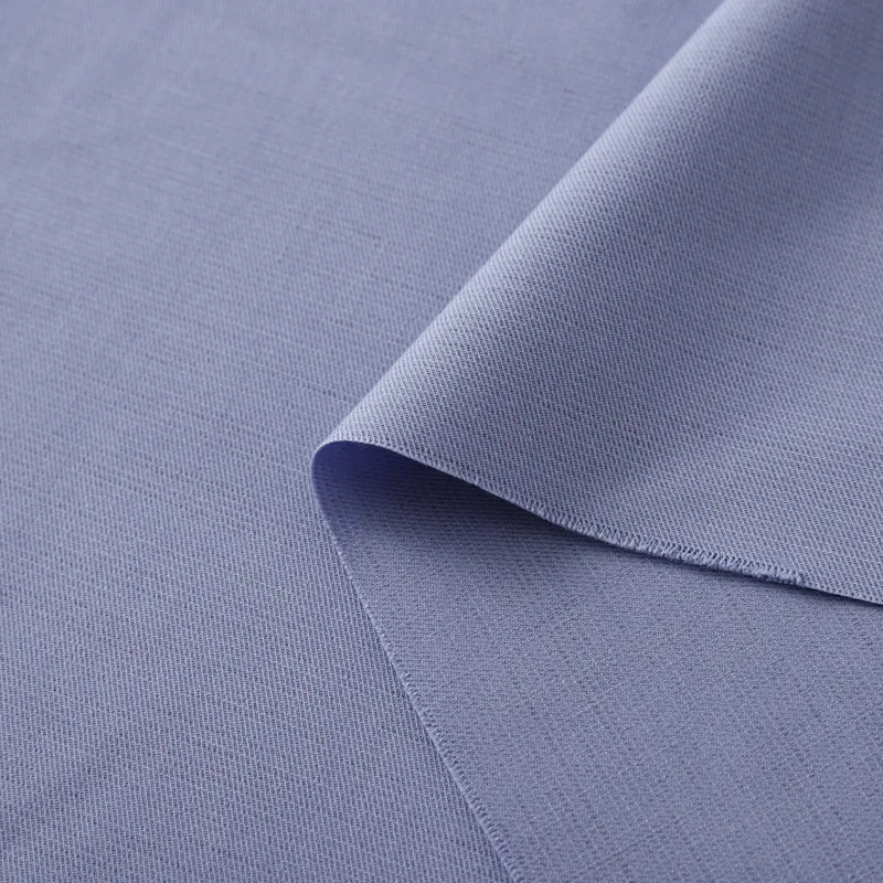 75% polyester 20% rayon 2% Tencel 2% Wool 1% Spandex blended 213g Spring-Summer TR woven breathable Shirts,dress,suits fabric