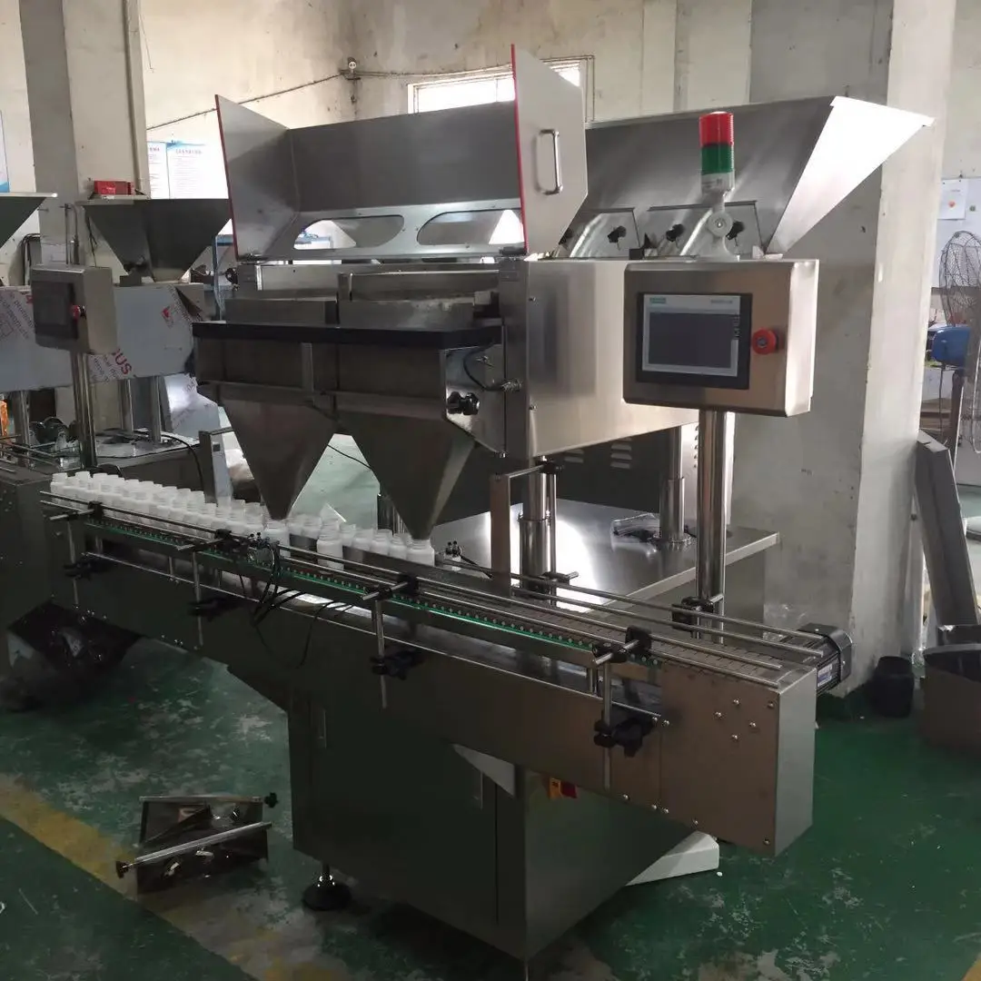 Full Automatic Bottle Capsule Tablet Filling Counting Packaging Machines Pharmaceutical Packaging Machines Line