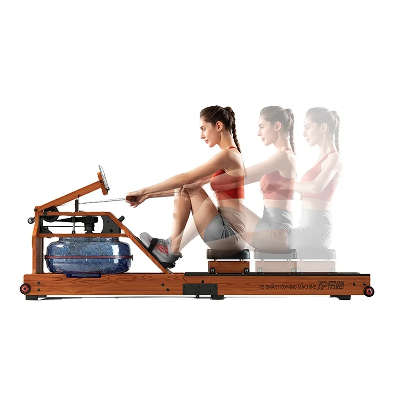 2023 new rowing machine oem indoor hydraulic foldable water rowing machine