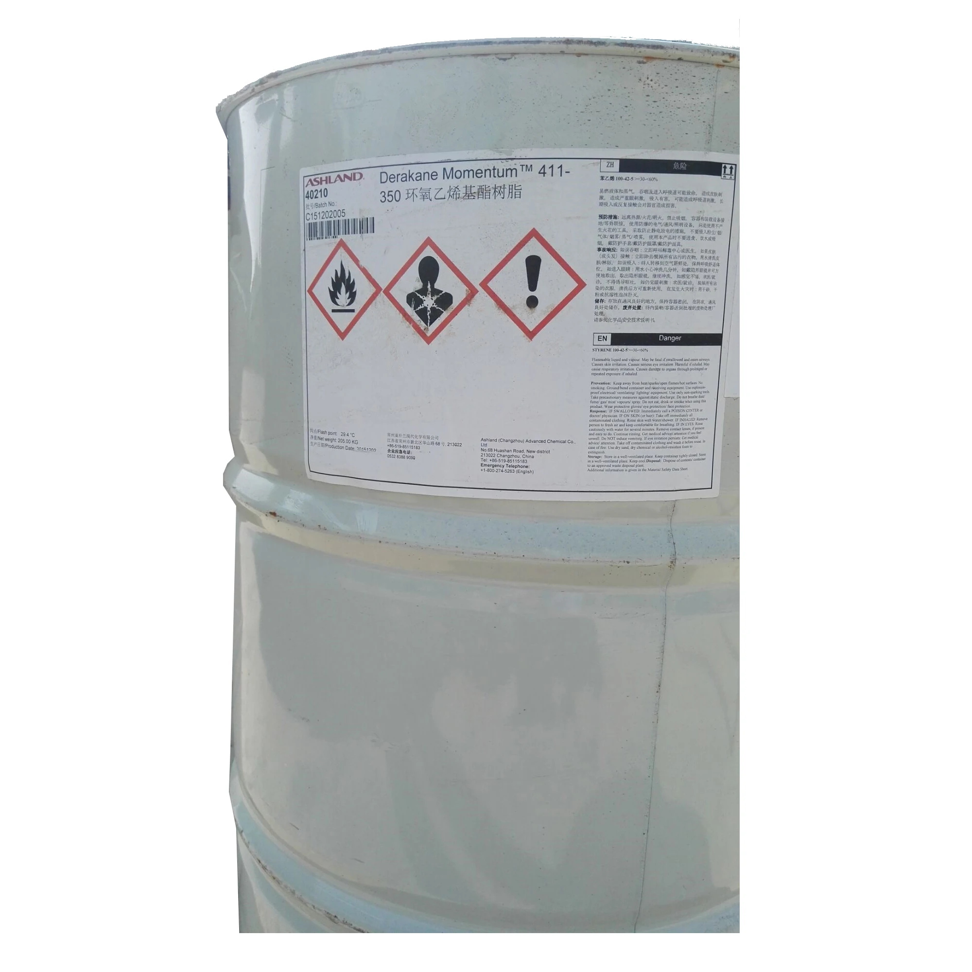 411-350  bisphenol-A epoxy vinyl ester resin for vessels