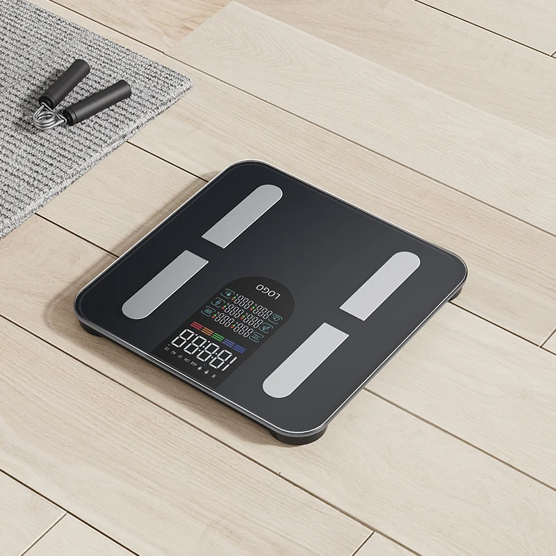 Intelligent measurement digital bathroom scale 227KG digital bluetooth weighing scale weighing scales digital electronic Led