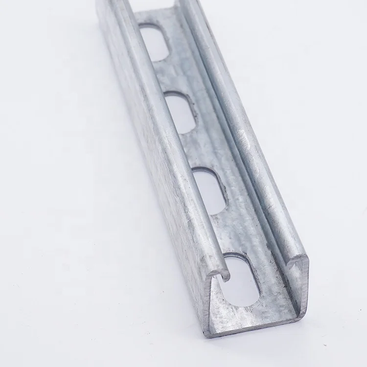 Galvanized steel profile metal c purlins sizes and weights gi stud punch 304 316 channel strut price list philippines
