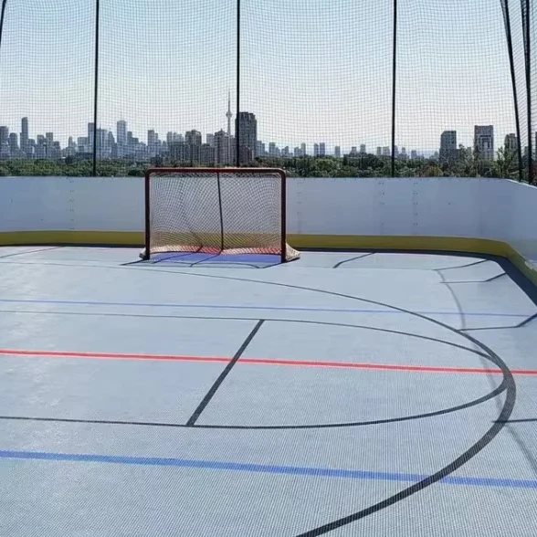 Modular Interlocking Floor Tiles HOCKEY TILES High Durability Interlocking Flooring