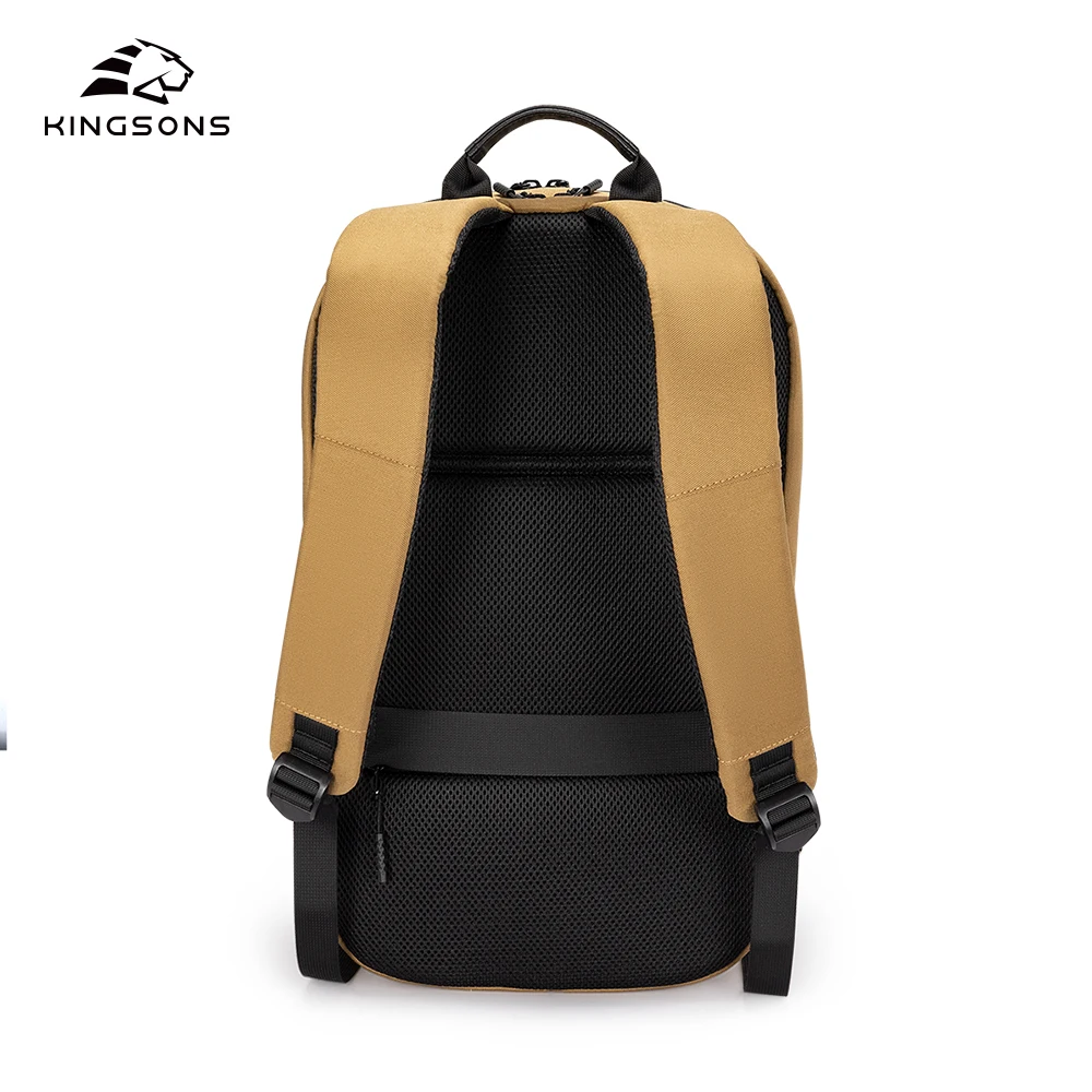 Kingsons 24 litre backpack and rucksack for outdoor travelling with recycled hiking backpack in brown backpack