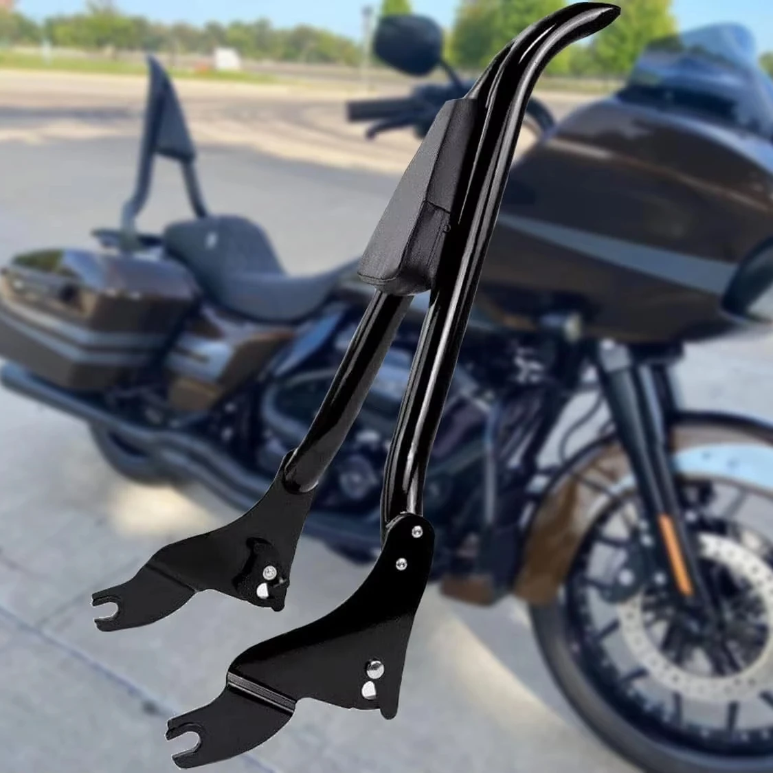 Спинка для мотоцикла Sissy Bar спинка совместима Harley Davidson Touring Road King Glide Street