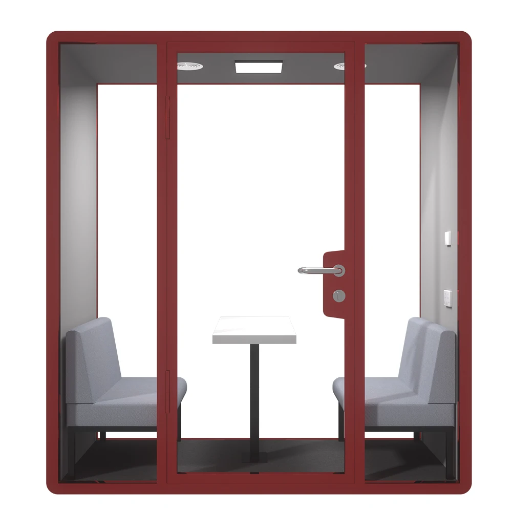 Meeting booth meeting pod soundproof office phone booth