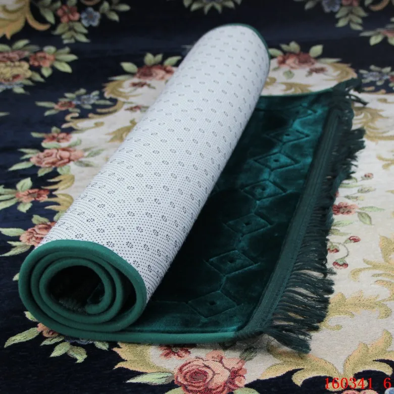 Panic Buying Prayer Rug Islam Prayer Rugs Mosque Carpet Foldable Islamic Prayer Carpet Roll