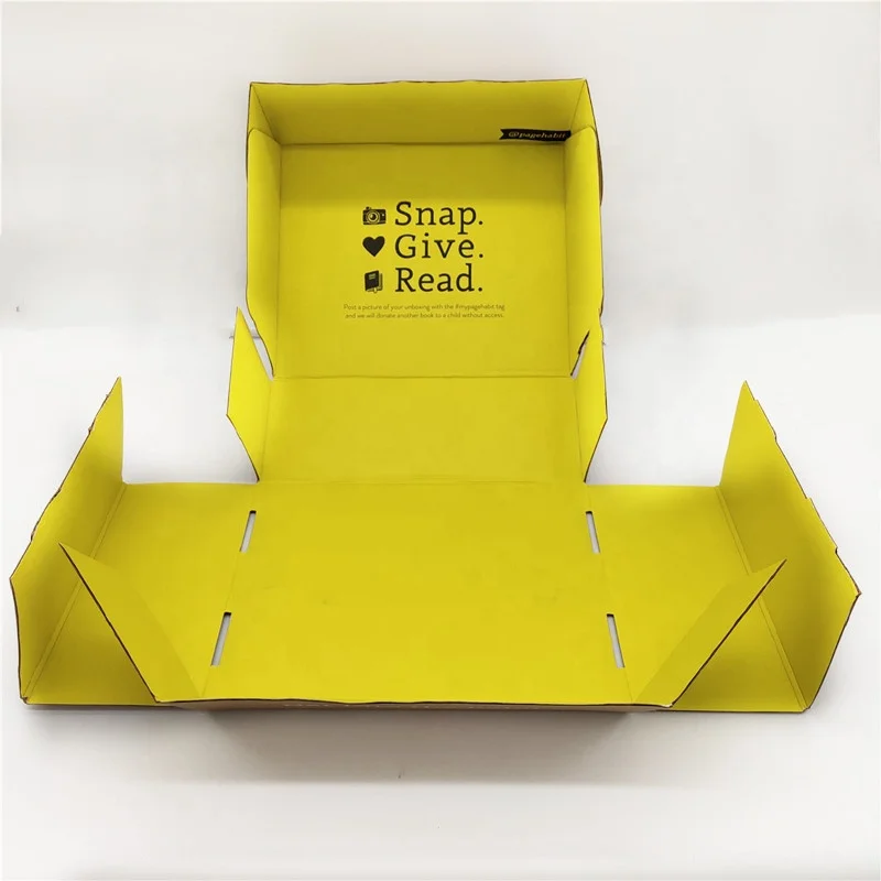 
 Оптовая продажа, плоская Складная гофрированная высекальная почтовая коробка  