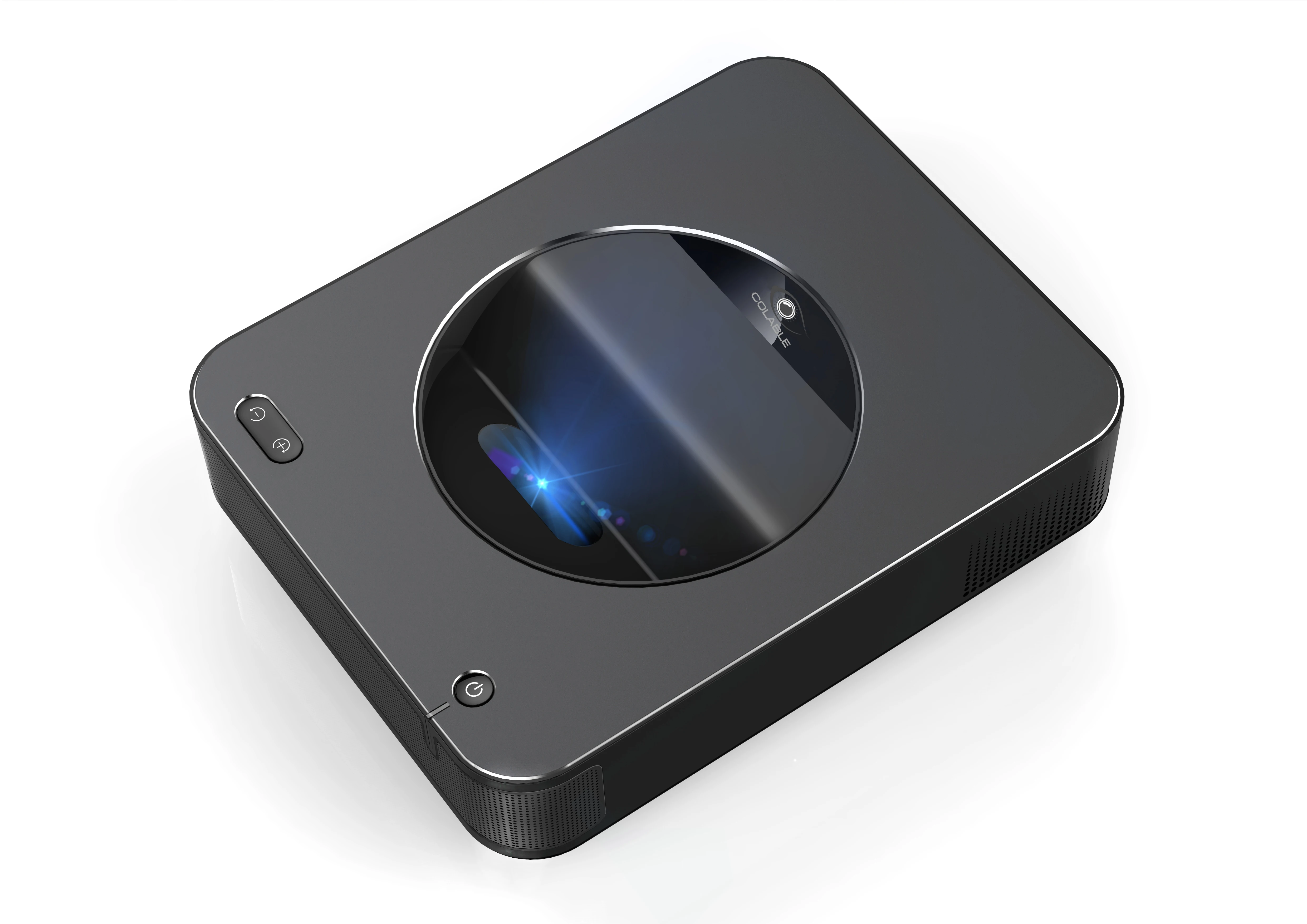 Black Digital Portable HD DLP LED Hotel OFFICE Screen Touch  Smart Video Projector T6A