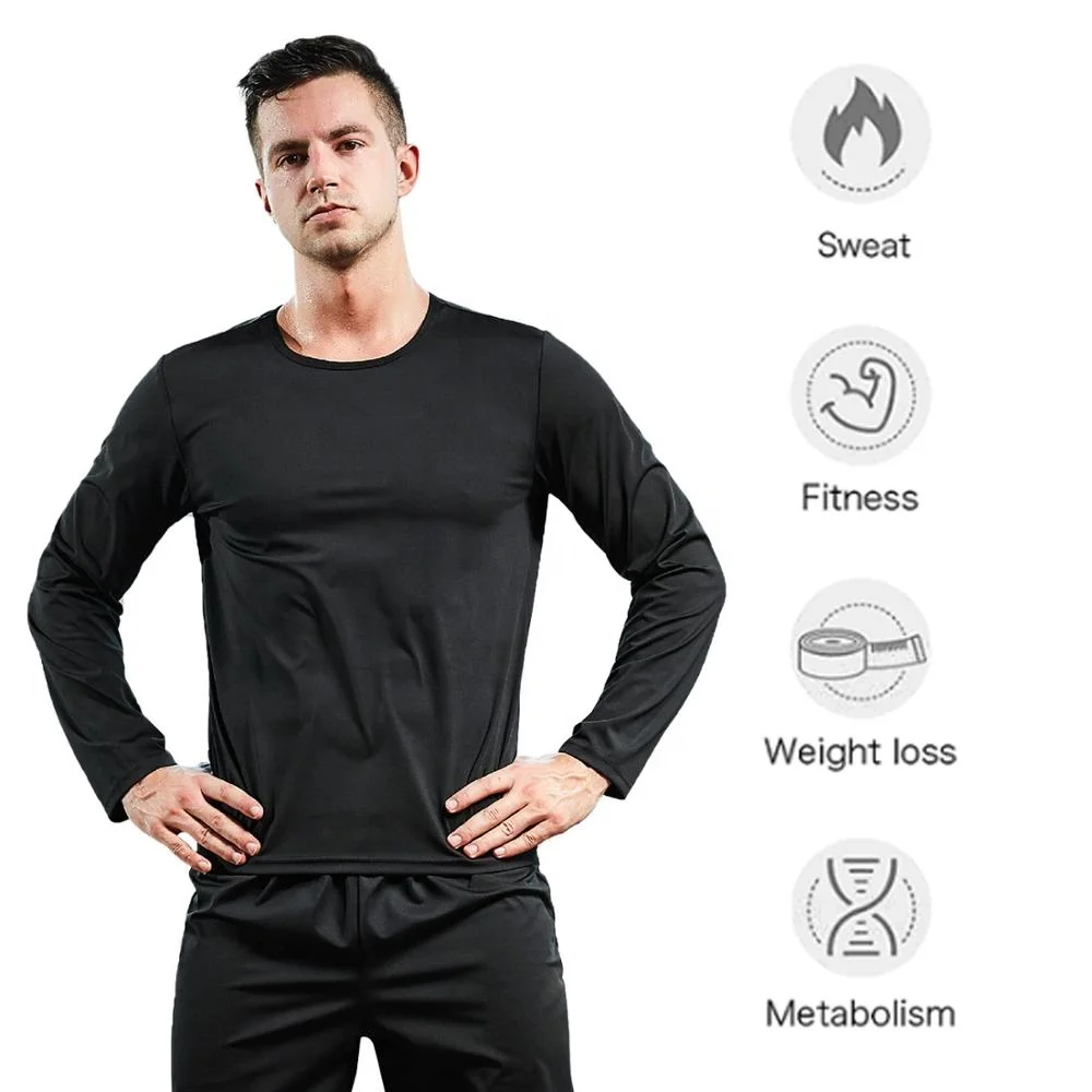 Flygaga черная простая футболка с длинным рукавом, выделение пота, пользовательский круглый вырез, изогнутый подол, удлиненная футболка для мужчин