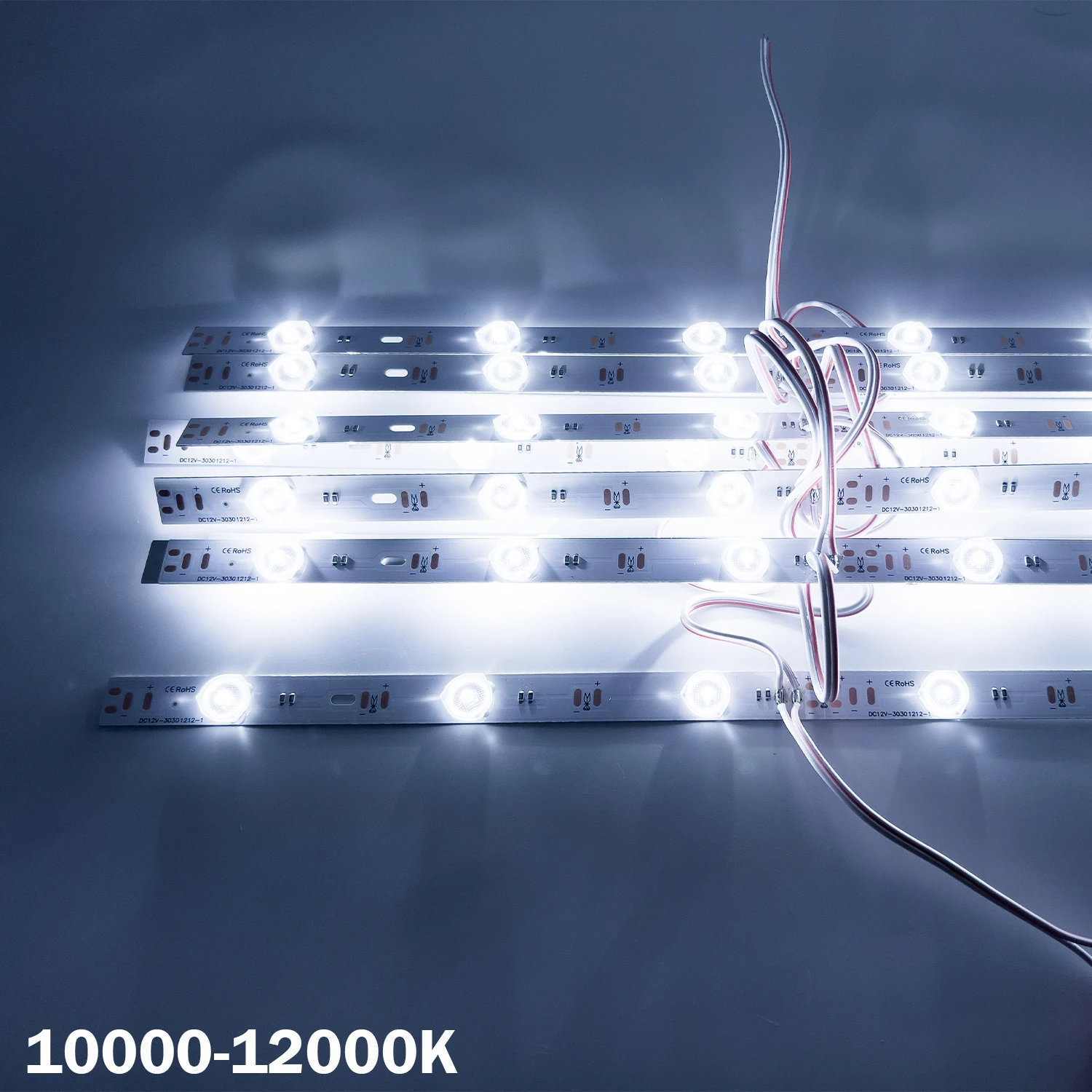 Hot selling Brightness high quality SMD 3030 6000K pure white Diffuse Reflection led lighting bar strip for Fabric Light box