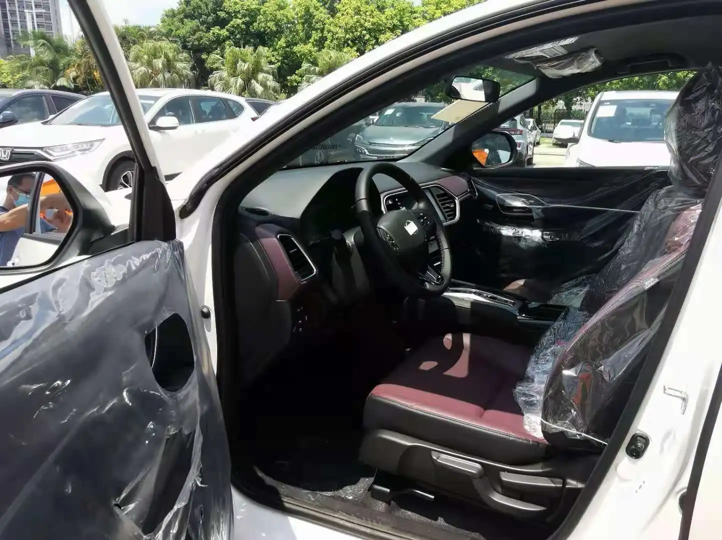 Electric SUV car DONGFENG automatic suv/automatic suv for