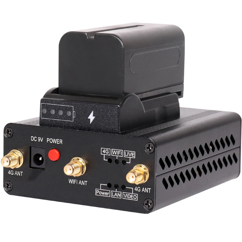 3G 4G LTE видео Hdmi кодер H.265/H.264 для прямой трансляции поддержка SRT RTMPS HTTP RTSP RTMP UDP