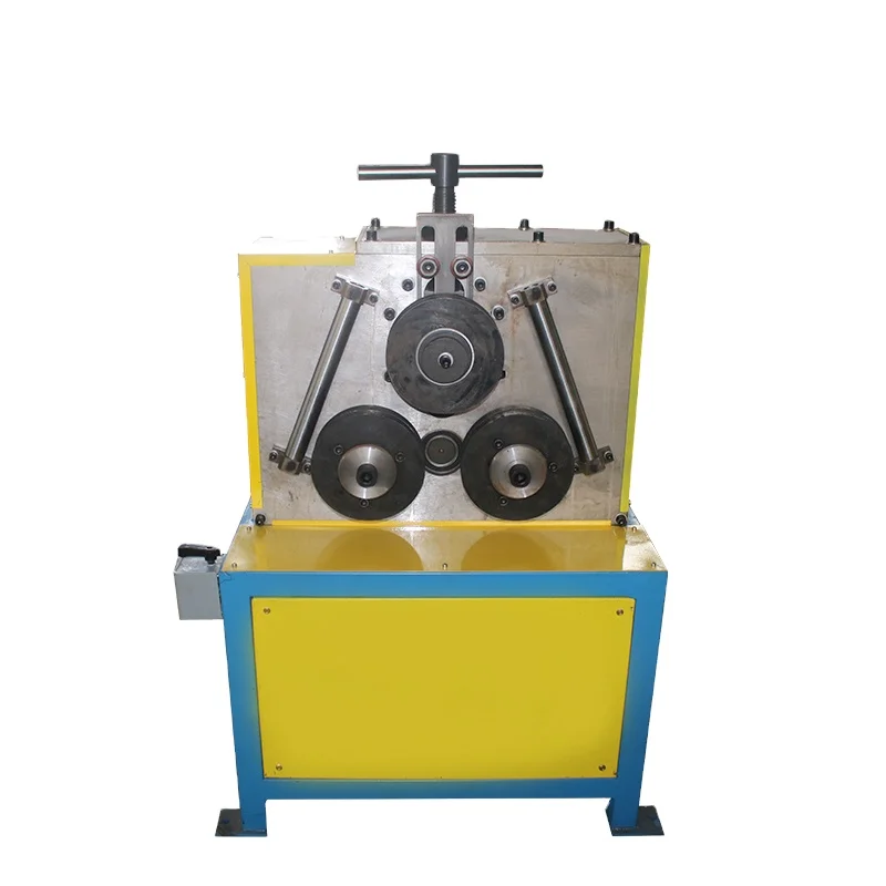 Electric angle crimping machine angle sheet rolling flat iron pipe bending machine JY-40