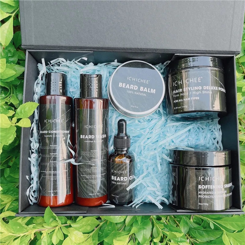 Private Label Men Beard Care Set with Custom Growth Skin Care and Beard for Hair Care OEM/ODM