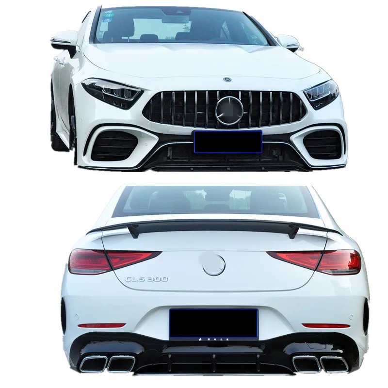 Suitable for Cls63 Mercedes Benz Cls Rebuilt Amg Surround Bumper Lip Staart Keel Kits