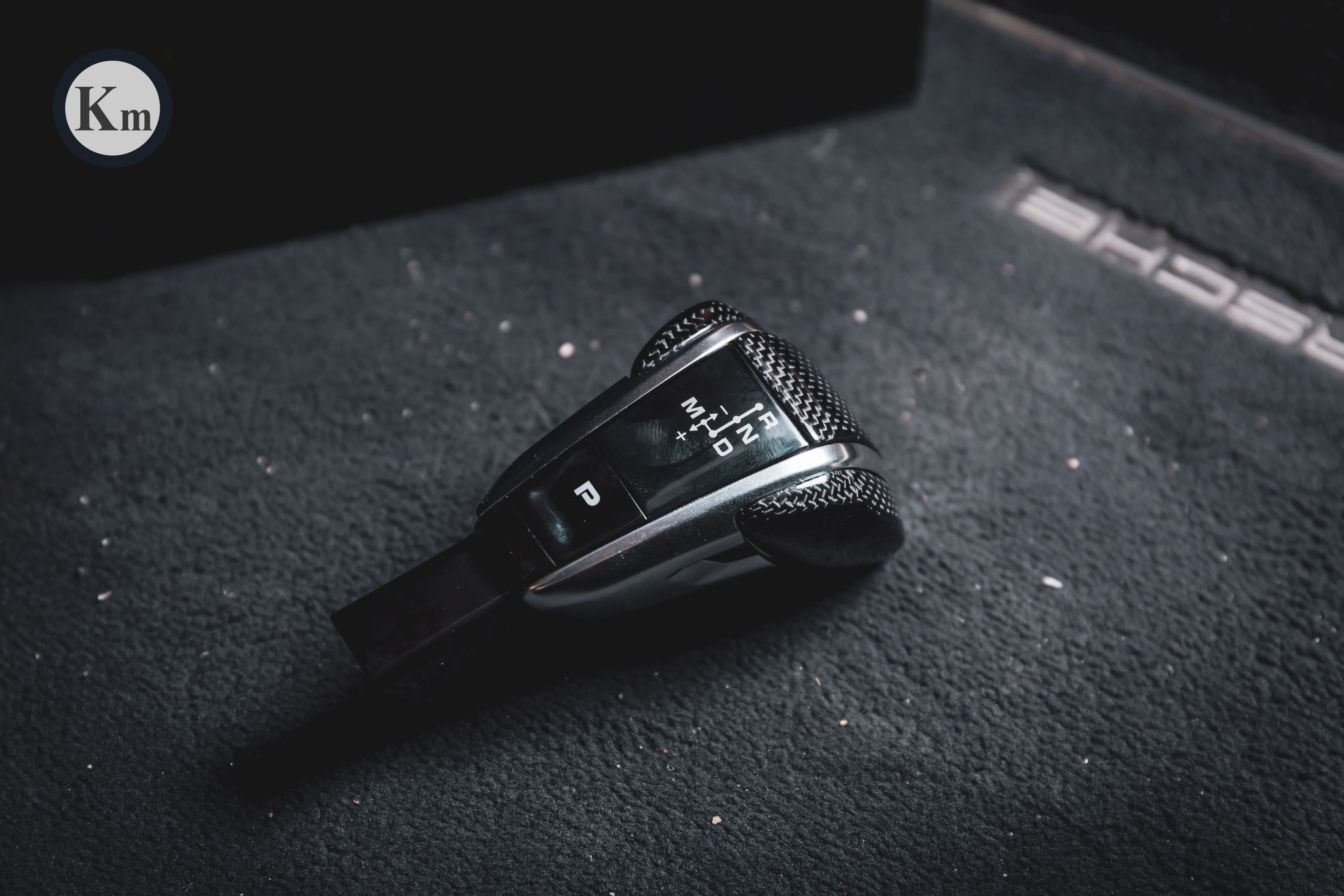 Ручка переключения передач KM для Porsche panamera 971, ручка переключения передач из углеродного волокна, 2017 и выше