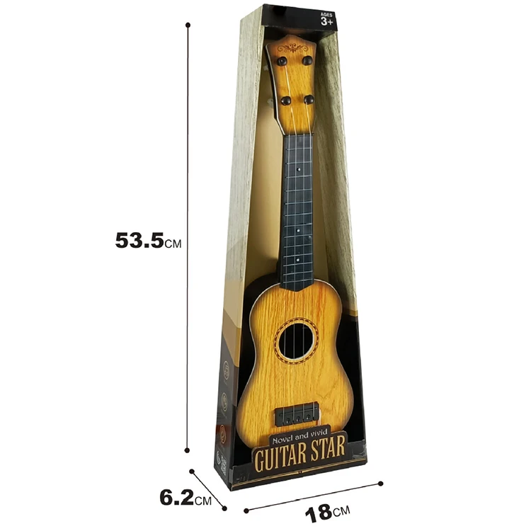 Wholesale Luxury Custom Kids Beginners Early Education Small Guita 4 Strings Classical Mini Ukulele Toy Musical Guitar