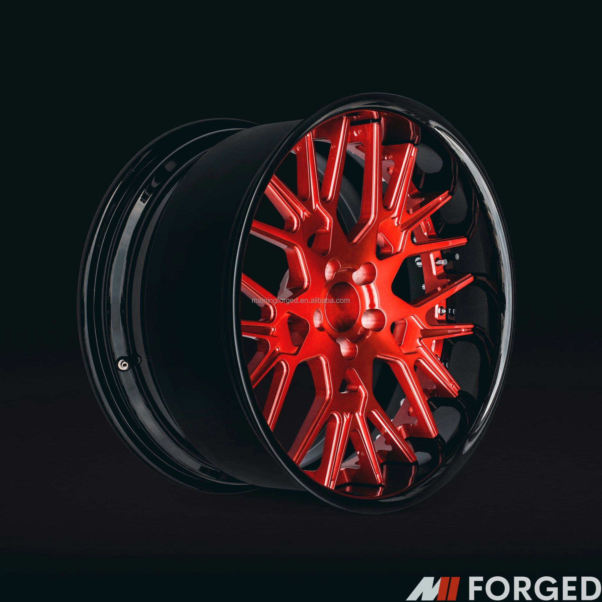 MN 19 20 21 22 Inch 5x130 5x112 5x120 Custom 2 Piece Concave Design Bronze Forged Wheels For BMW Mercedes Benz Porsche Rims